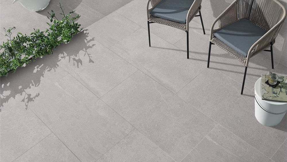 CONCRETE GREY Outdoor floor tiles By OVERSTONE